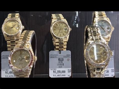 buying rolex in japan